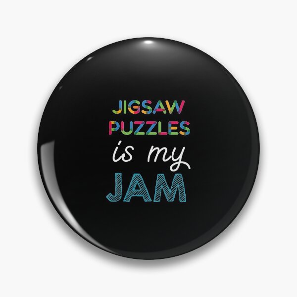Item preview, Jigsaw Puzzles is my Jam. Funny Jigsaw Puzzles Design designed and sold by Custom365.