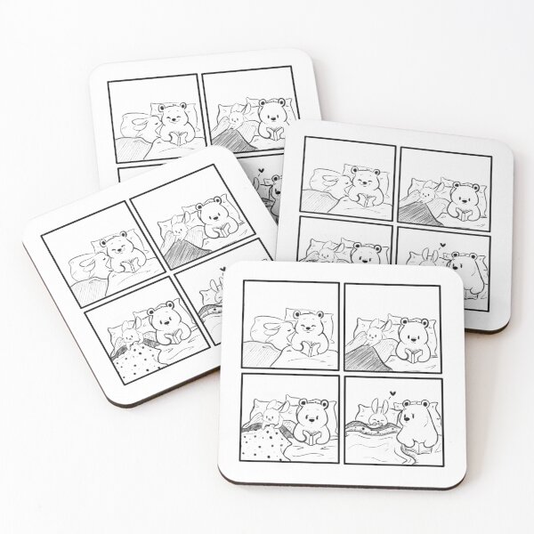 Item preview, Bear and Bunny // blankeds // comic strip designed and sold by Caspalpo.