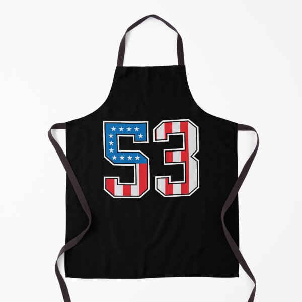 Item preview, 53 American Classy Numbers fifty-three United States Flag designed and sold by Urosek.