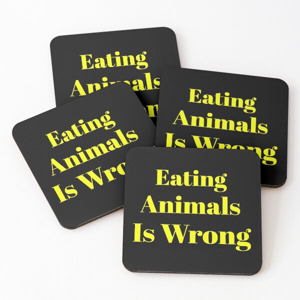 Item preview, Eating Animals Is Wrong designed and sold by Trendy Design.