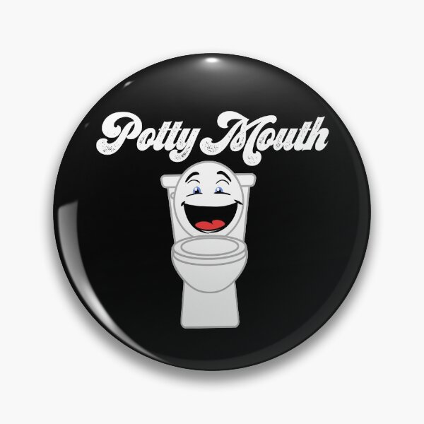 Item preview, Potty Mouth Toilet Swearing Cursing Funny Humor Gift designed and sold by carlhunt99.