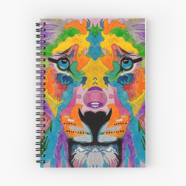 Item preview, Multicoloured Lion Head designed and sold by Julie Pickering.