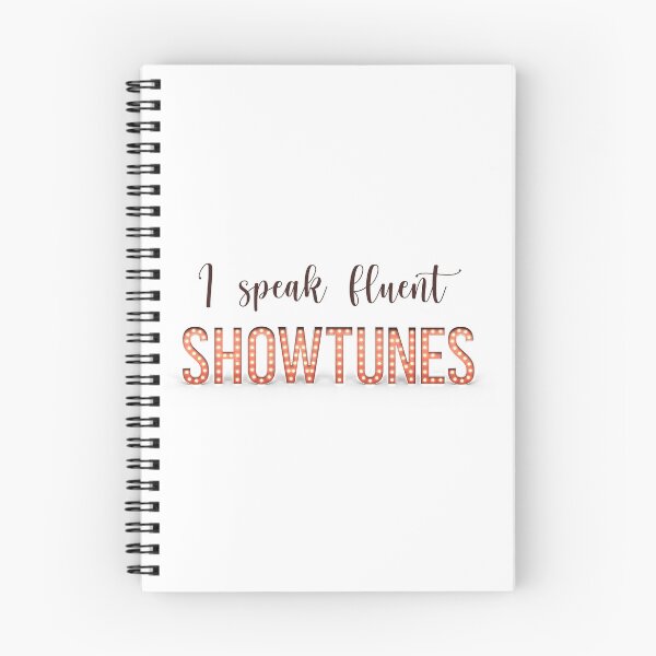 Item preview, I speak fluent showtunes designed and sold by coffeebrewdesgn.