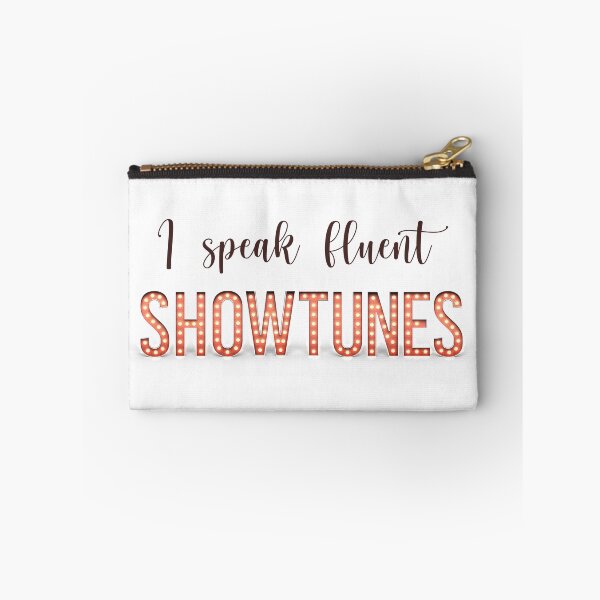 Item preview, I speak fluent showtunes designed and sold by coffeebrewdesgn.