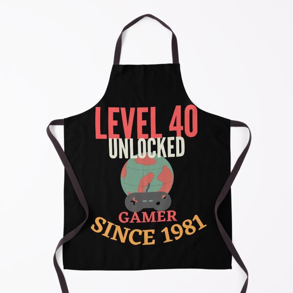 Item preview, Level 40 Unlocked Birthday Vintage designed and sold by dalypdesign.