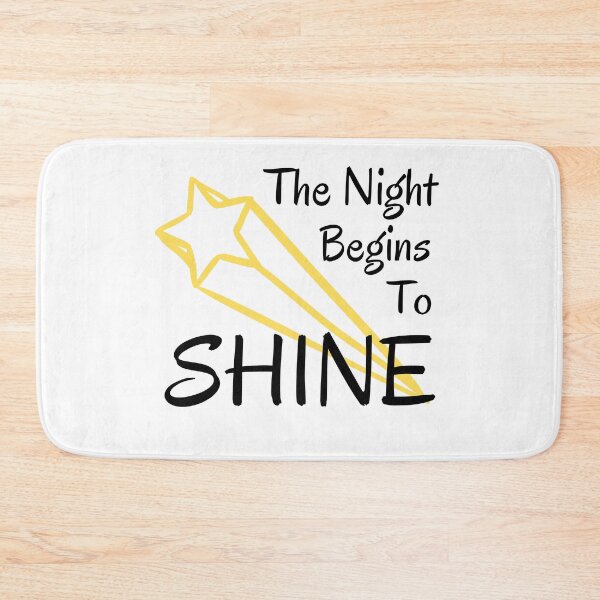 Item preview, The Night Begins To Shine Cute Star Design designed and sold by SweetAndSpice.