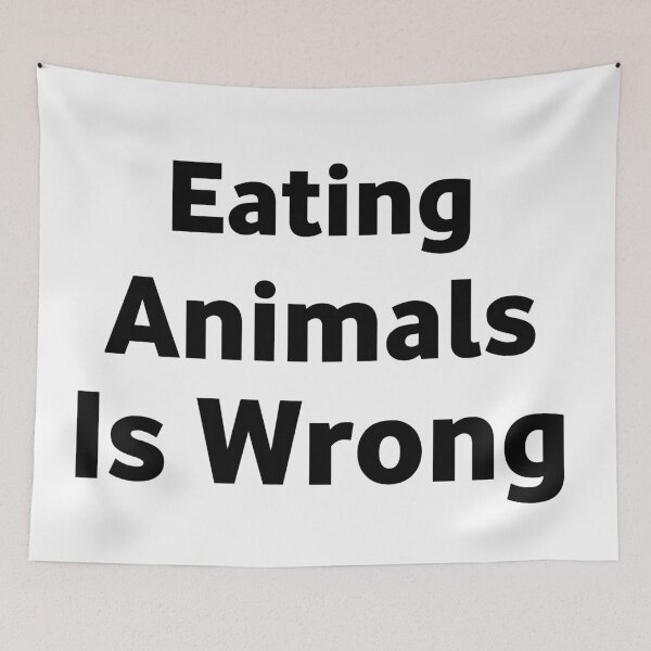 Item preview, Eating Animals Is Wrong designed and sold by Trendy Design.