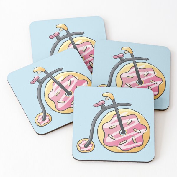 Item preview, Whimsical Donut Old-Fashioned Bicycle  designed and sold by FortuneDesigns.
