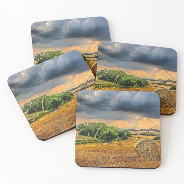 Item preview, #16 Over looking Breedon On The Hill With A Storm Rolling In designed and sold by phutball.