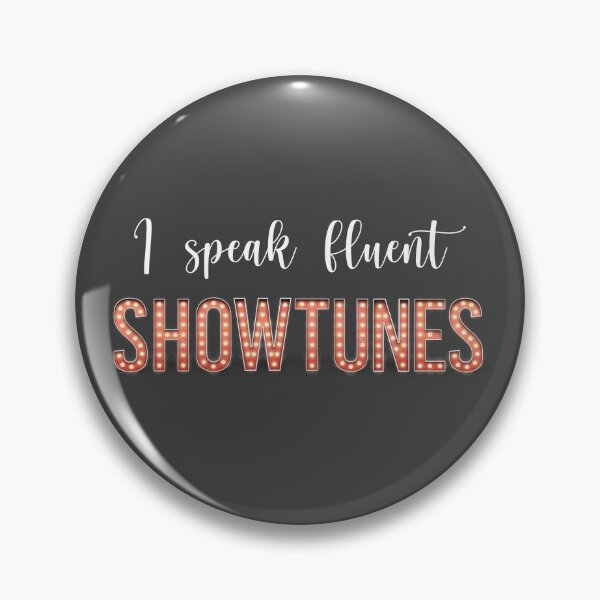 Item preview, I speak fluent showtunes designed and sold by coffeebrewdesgn.