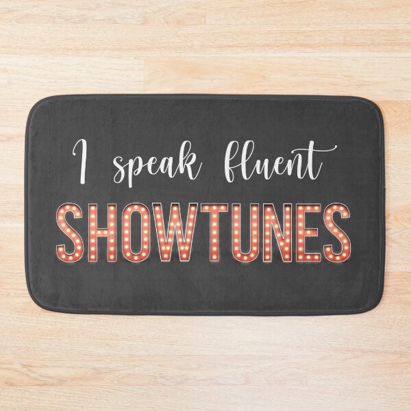 Item preview, I speak fluent showtunes designed and sold by coffeebrewdesgn.