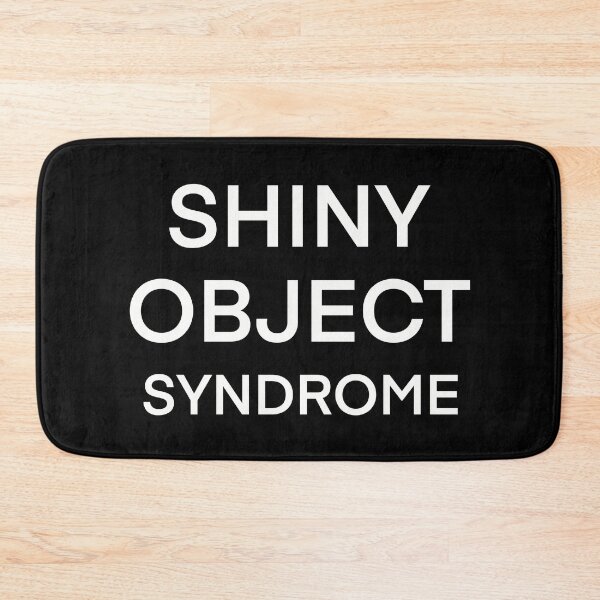 Artikelvorschau, Shiny Object Syndrom leicht abgelenkt entworfen und verkauft von Cute Designs Shop.