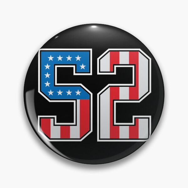 Item preview, 52 American Classy Numbers fifty-two United States Flag designed and sold by Urosek.