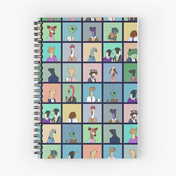 Item preview, Office Animals Repeating Pattern designed and sold by Joshua Pruner.