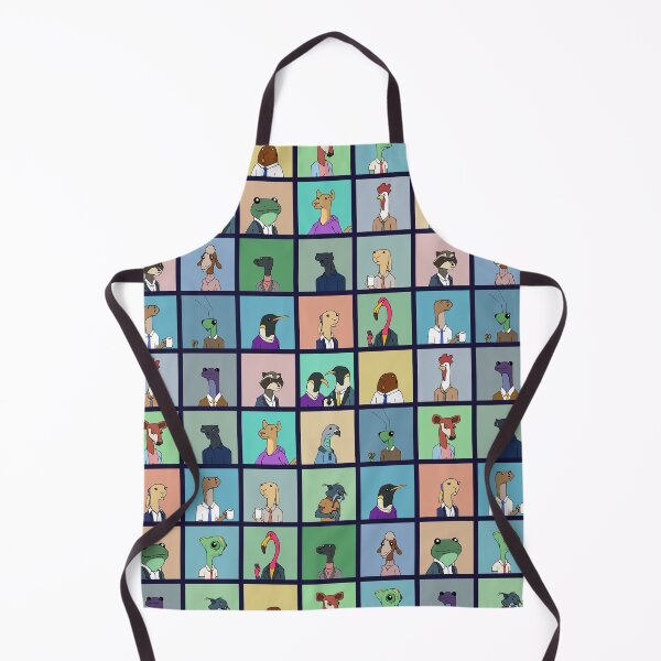 Item preview, Office Animals Repeating Pattern designed and sold by Joshua Pruner.