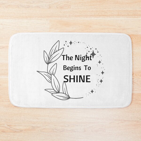 Item preview, The Night Begins To Shine  Twinkling Star Design designed and sold by SweetAndSpice.