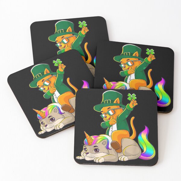 Item preview, Cat Unicorn Leprechaun St Patricks Day Caticorn Kitty Lover designed and sold by ADAMANDREWSAU.