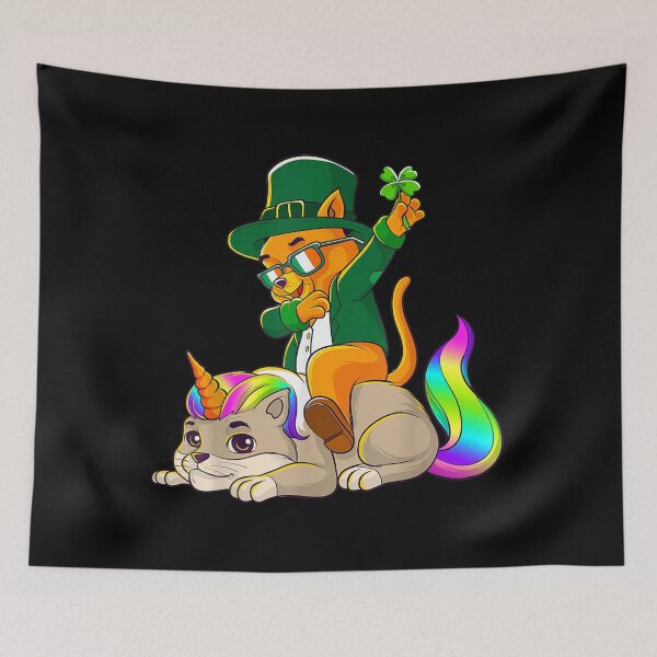 Item preview, Cat Unicorn Leprechaun St Patricks Day Caticorn Kitty Lover designed and sold by ADAMANDREWSAU.