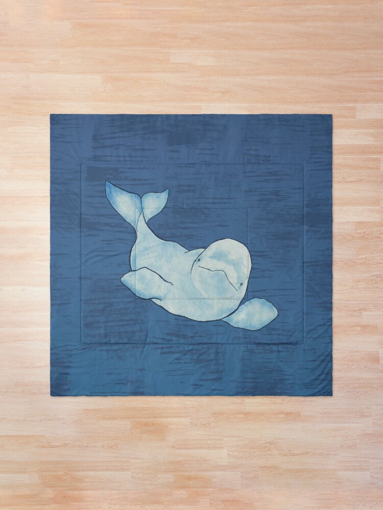 Alternate view of Beluga Wave Comforter