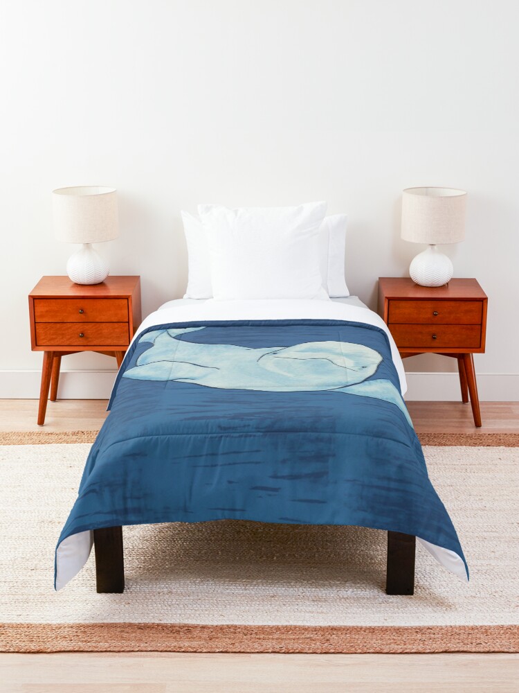 Alternate view of Beluga Wave Comforter