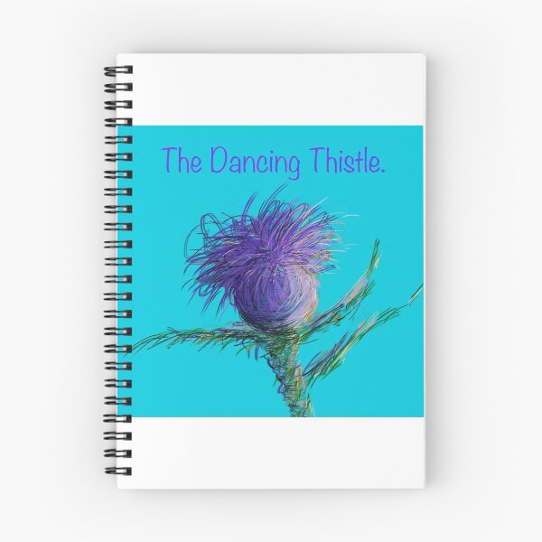 Item preview, The Dancing Thistle.  designed and sold by Victoria Coughtrie-Gray.