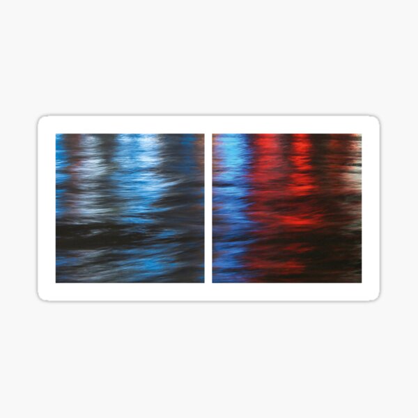 Aperçu de l'œuvre City Lights: port de Hong Kong # 1 - gauche + droite - Diptyque créée et vendue par Hell-Prints.