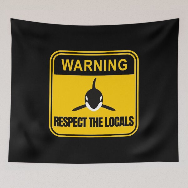 Item preview, respect the locals surf rules designed and sold by Original1977.