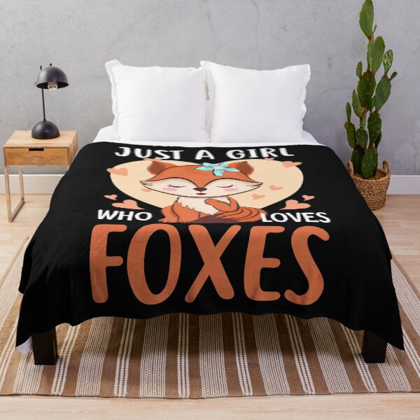 Item preview, Cute Just a Girl Who Loves Foxes designed and sold by Best Designer.