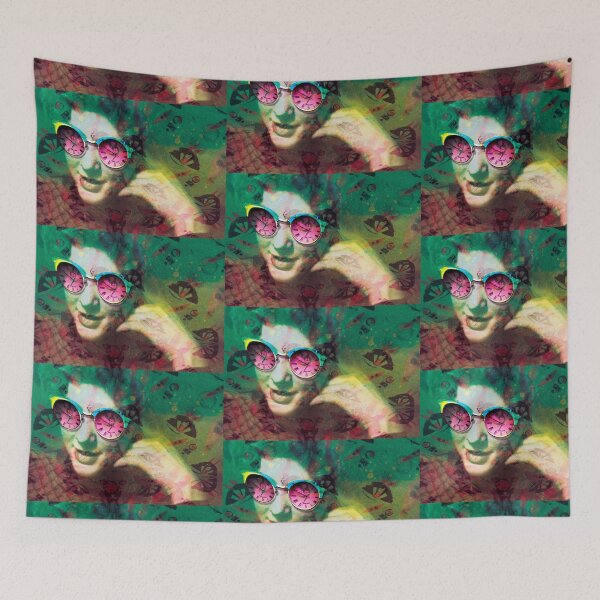 Item preview, Girl with pink sunglasses designed and sold by Vera Felskowsky.