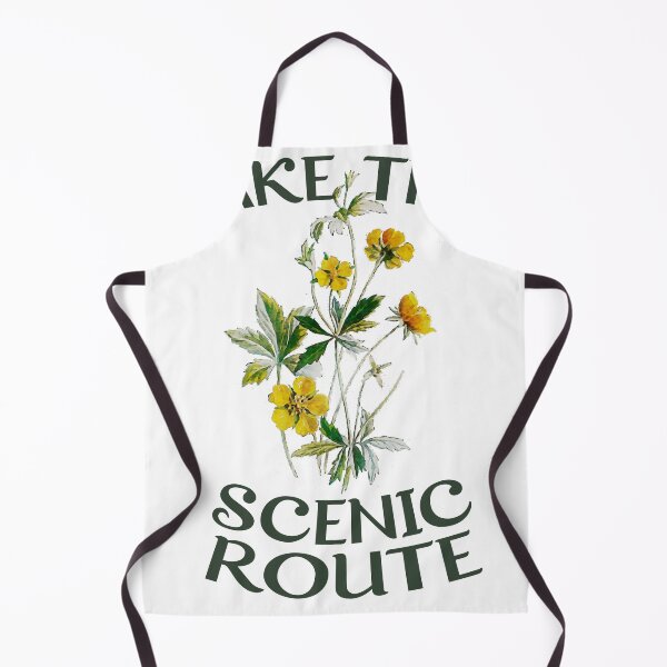 Item preview, Take the Scenic Route Wildflower Graphic Tee designed and sold by TocaLuna.