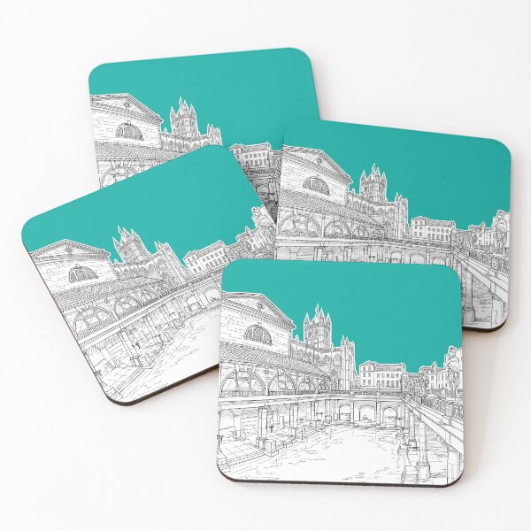 Item preview, City Of Bath (Teal Version) designed and sold by Adam Regester.