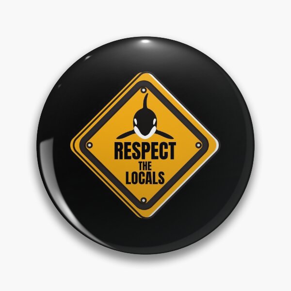 Item preview, respect the locals hossegor surf  designed and sold by mikoala50.