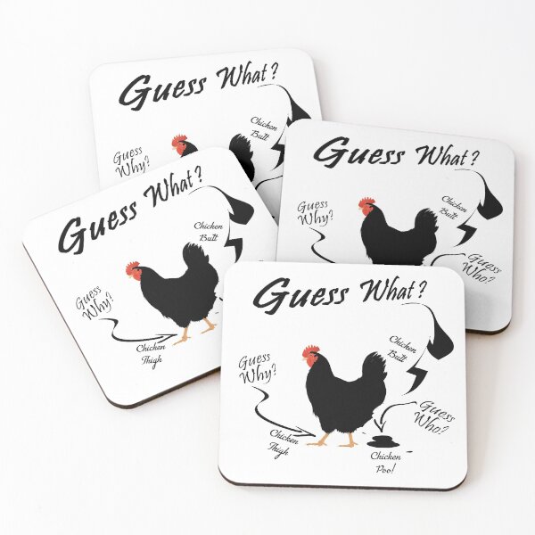Item preview, Guess What Chicken Butt designed and sold by ZaydounStark.