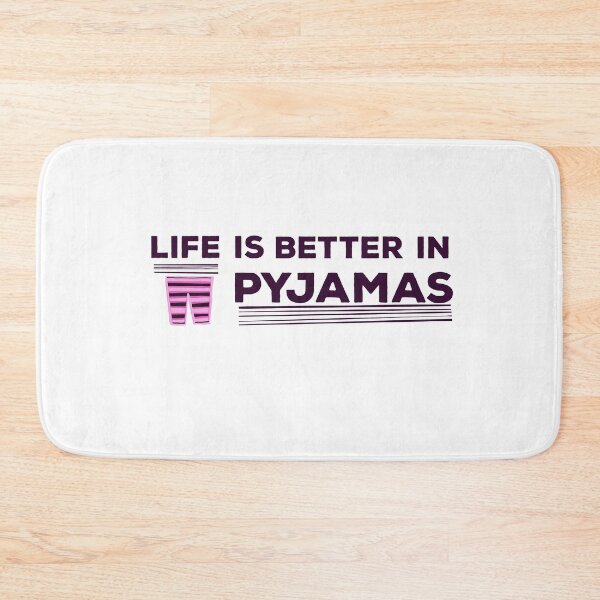 Item preview, Life is better in pyjamas design  designed and sold by papaipapai198.
