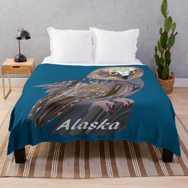 Item preview, Alaska Owl Colorful Bird designed and sold by nadya.