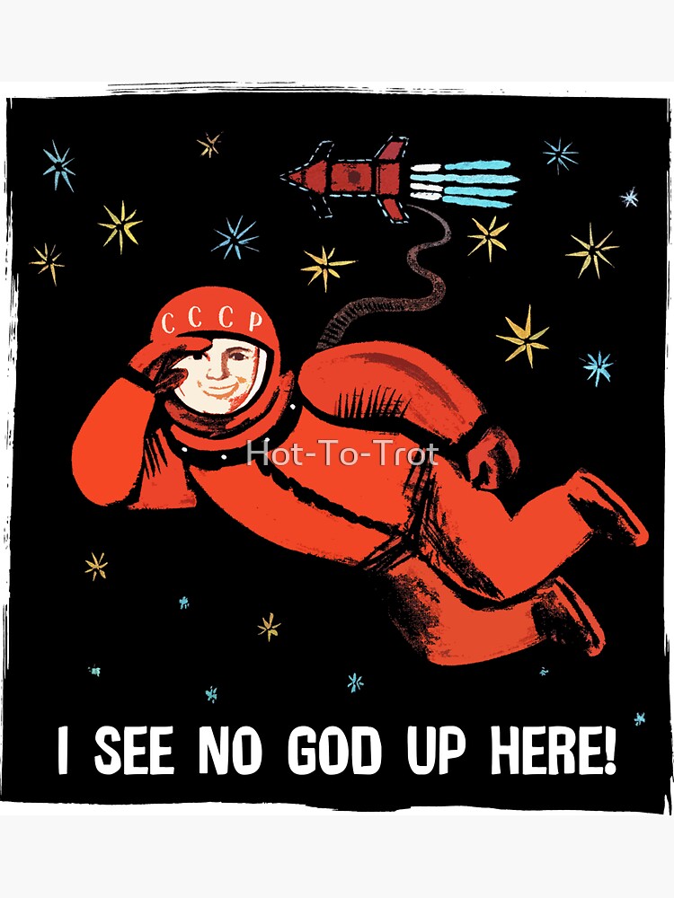 yuri gagarin no veo a dios aqui arriba