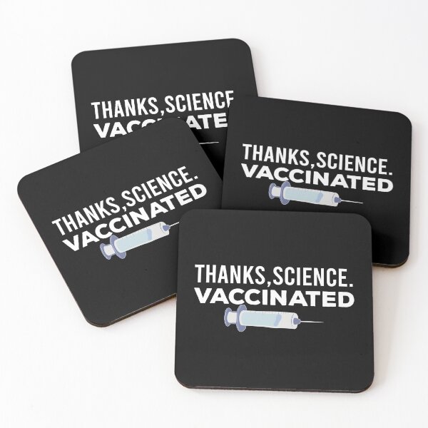 Item preview, Thanks Science Vaccinated Quote Design designed and sold by AritraSur.