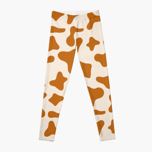 Fresian Cow Print Leggings. 