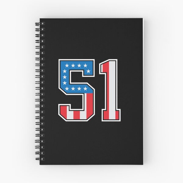 Item preview, 51 American Lucky Number fifty-one United States Flag designed and sold by Urosek.