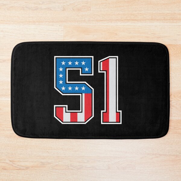 Item preview, 51 American Lucky Number fifty-one United States Flag designed and sold by Urosek.