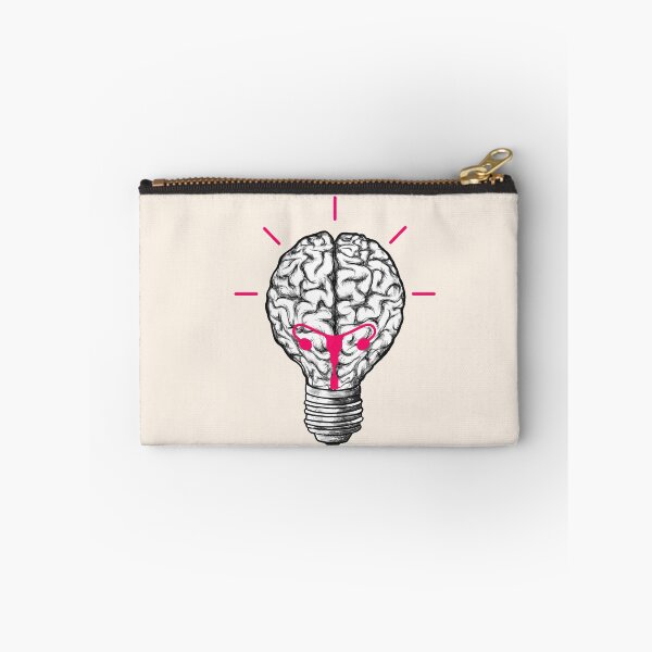 Item preview, Brain Light bulb, illuminated brain of feminine creativity, luminous tubes in the light bulb designed and sold by Collagedream.