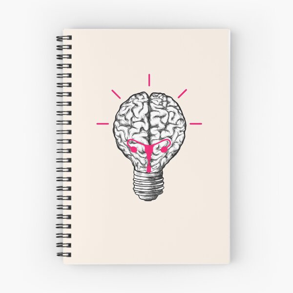 Item preview, Brain Light bulb, illuminated brain of feminine creativity, luminous tubes in the light bulb designed and sold by Collagedream.