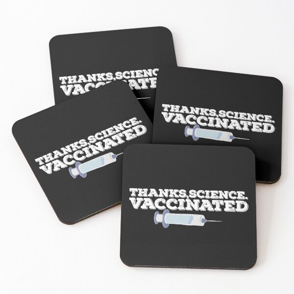 Item preview, Thanks Science Vaccinated Quote Design designed and sold by AritraSur.