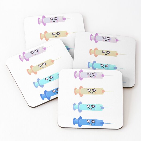 Item preview, Quarantine Cutie Pastel Vaccine  designed and sold by charsquared.