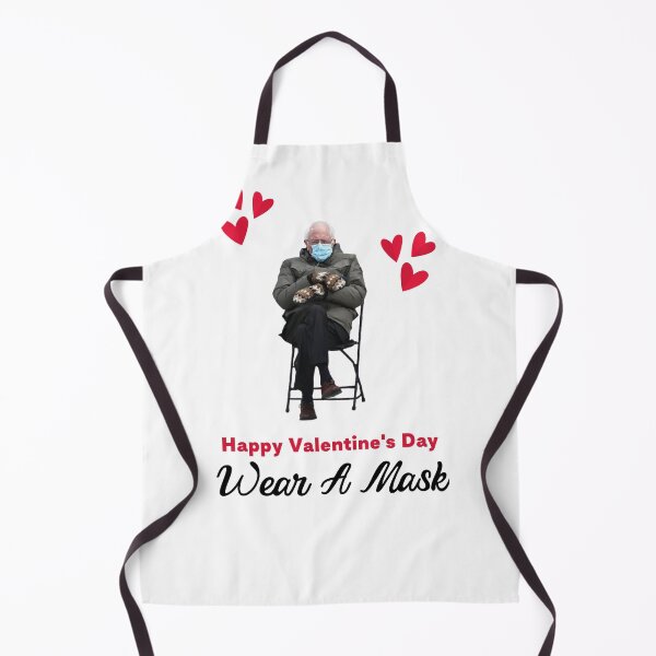 Item preview, Bernie Sanders Mittens Funny Valentine Quarantine Inauguration Meme designed and sold by gillys.