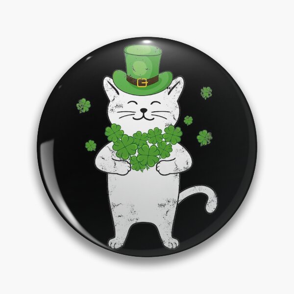 Item preview, Cute Cat Leprechaun With Shamrocks St Patricks Day Cat Lover Premium designed and sold by ADAMANDREWSAU.