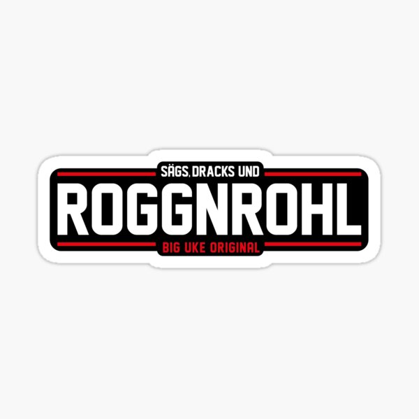 ROGGNROHL - BIG UKE ORIGINAL Sticker