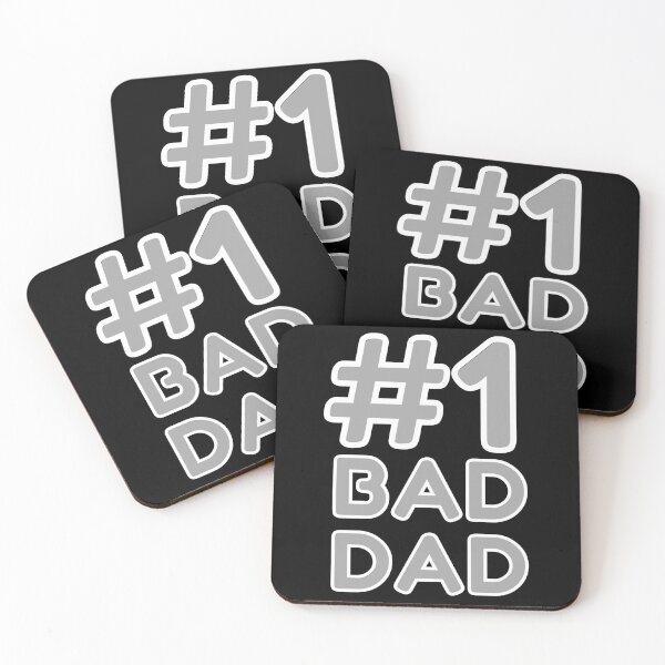 Item preview, # 1 bad dad designed and sold by avocadissimo.