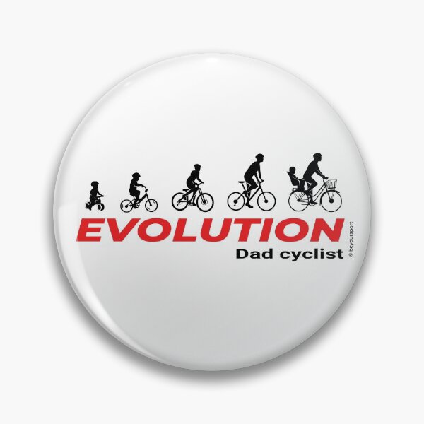 Item preview, Evolution Dad cyclist designed and sold by BEYOURSPORT.