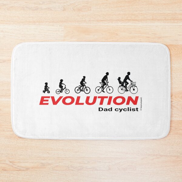 Item preview, Evolution Dad cyclist designed and sold by BEYOURSPORT.